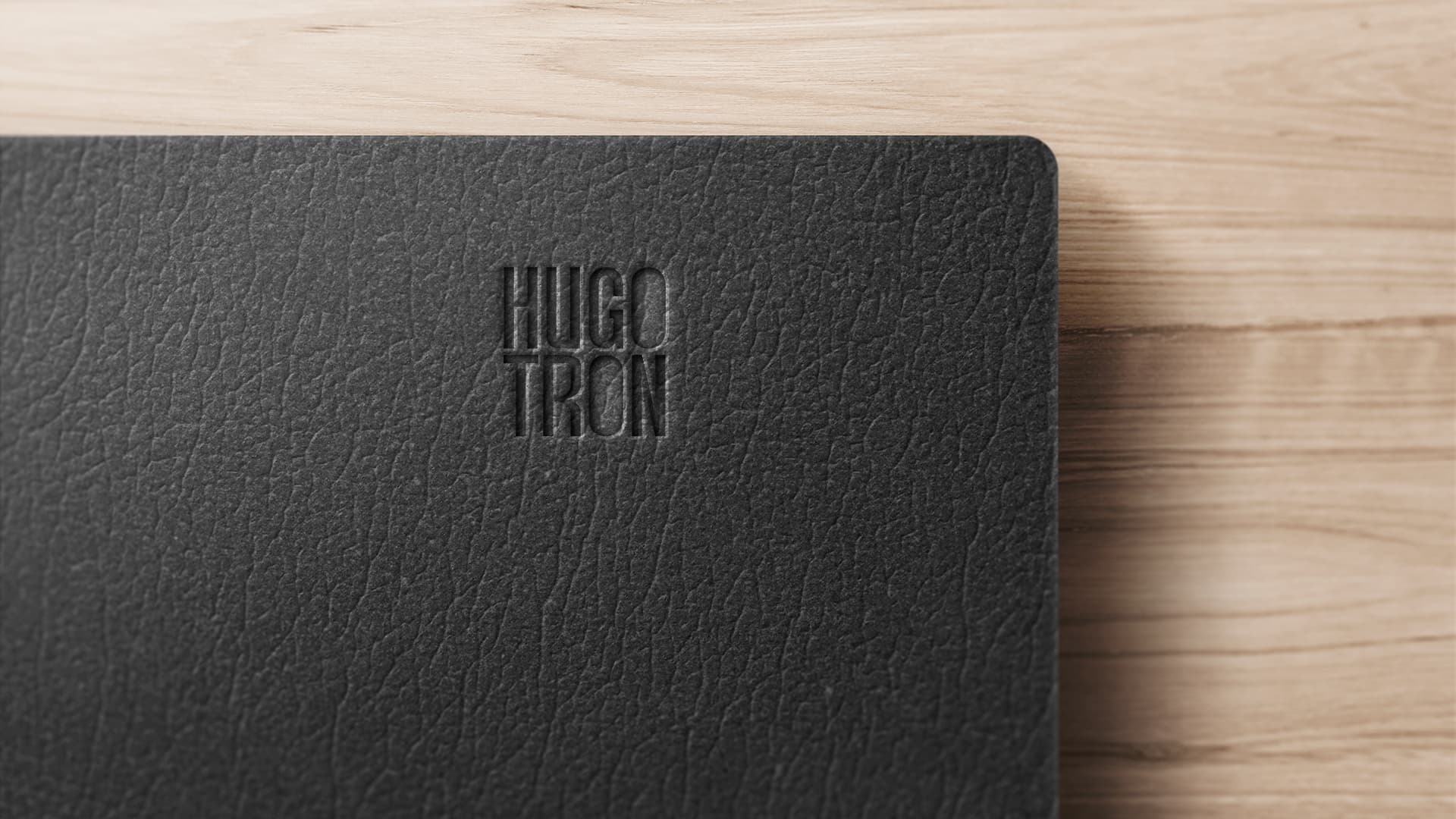 Hugo Tron Logo & Visual Identity gallery image 3