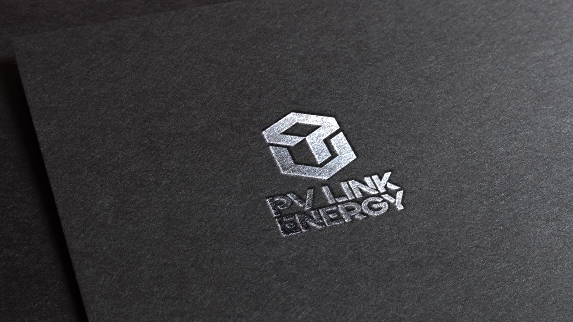 PV Link Energy Logo & Visual Identity gallery image 2