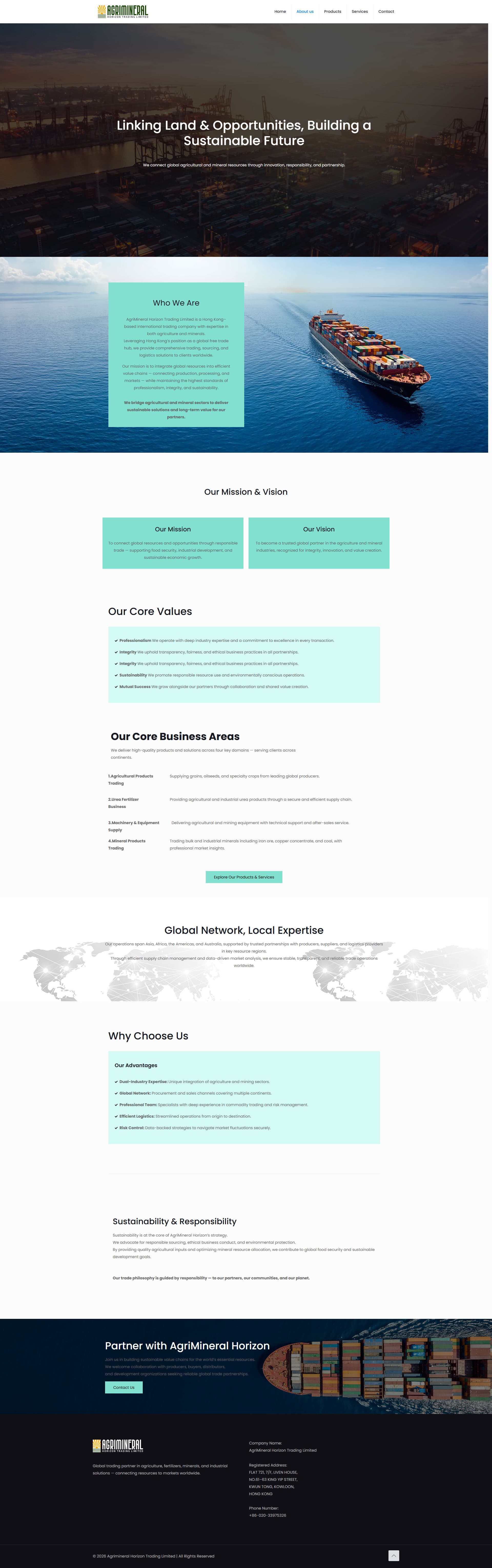 AgriMineral Horizon Trading Web Presence gallery image 2
