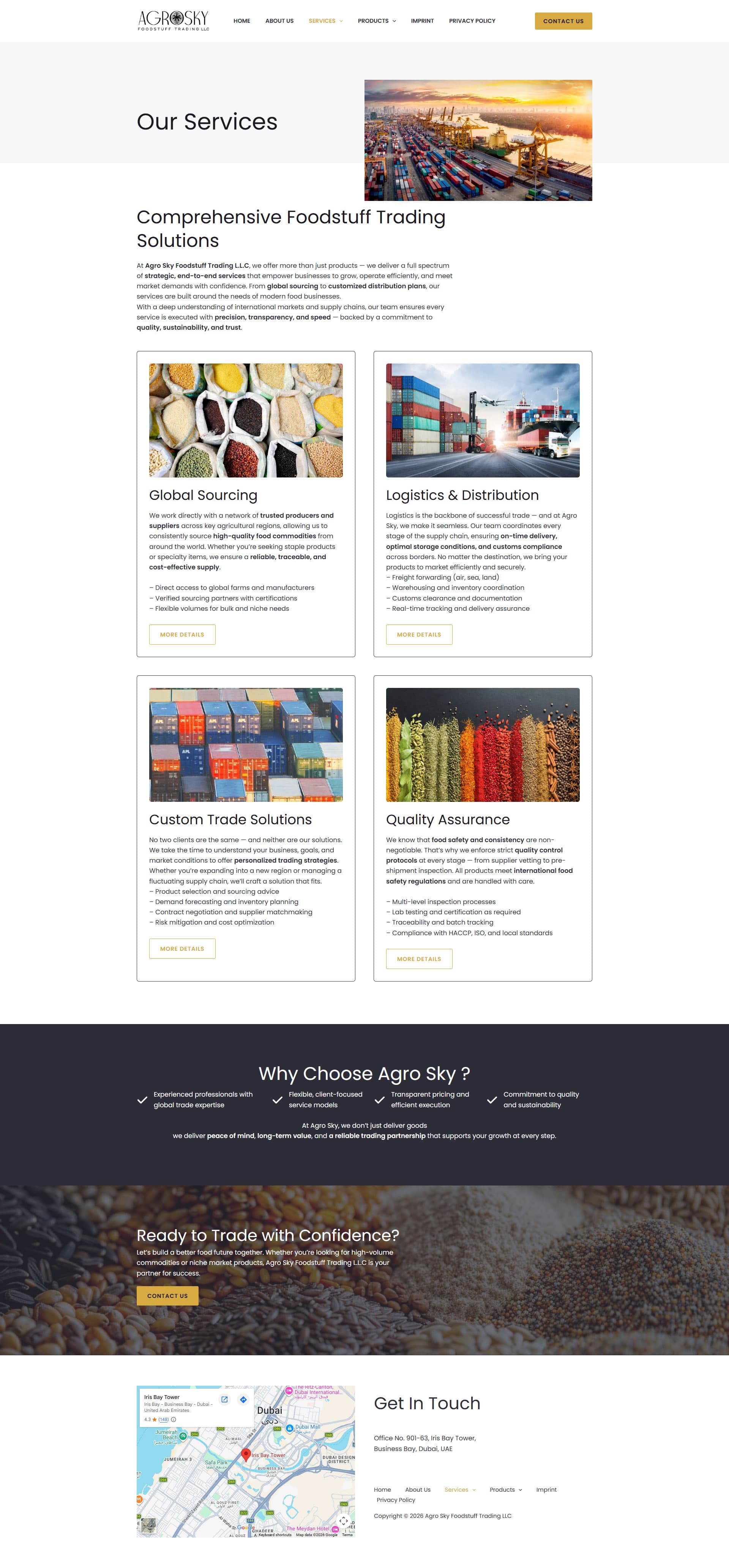 Agro Sky Foodstuff Trading Web Presence gallery image 3