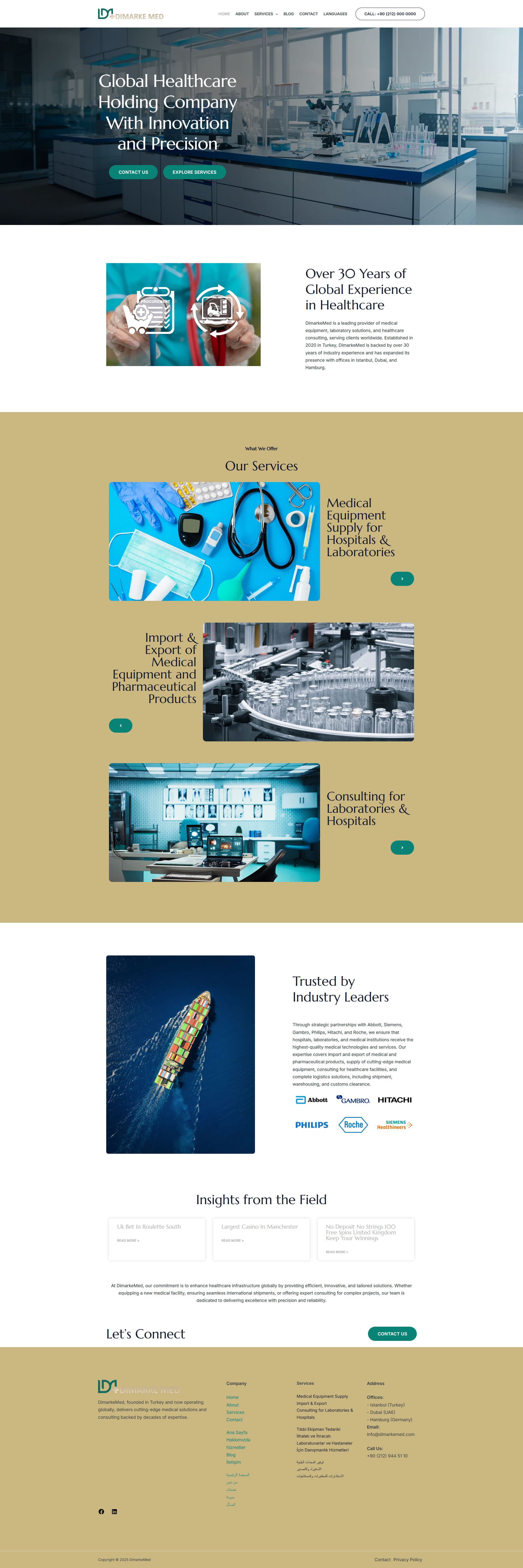 Dimarke Med Healthcare & Equipment Web Presence gallery image 1