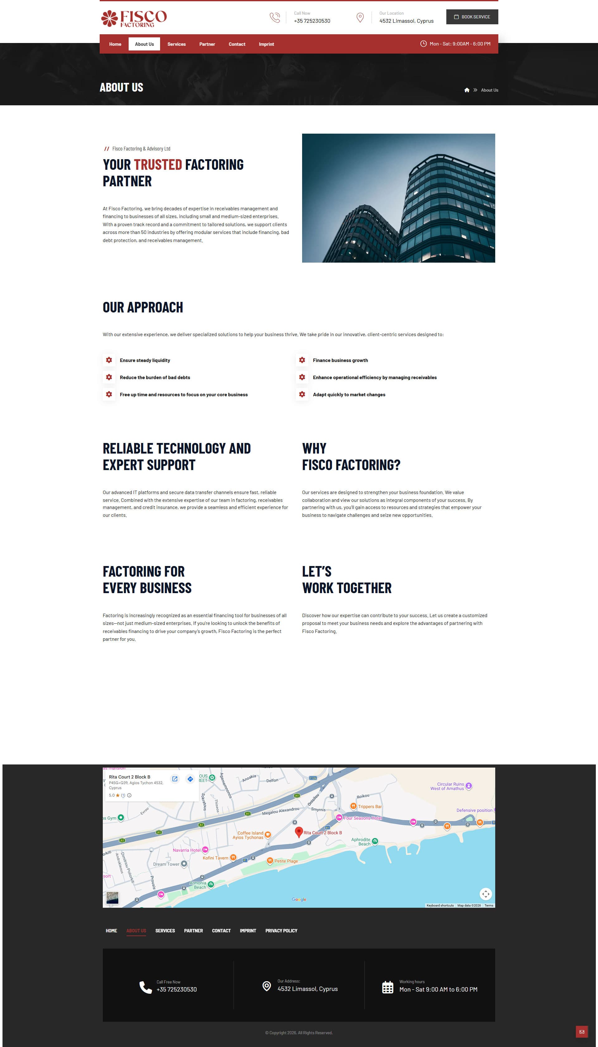 Fisco Factoring & Advisory Liquidity Web Presence gallery image 2