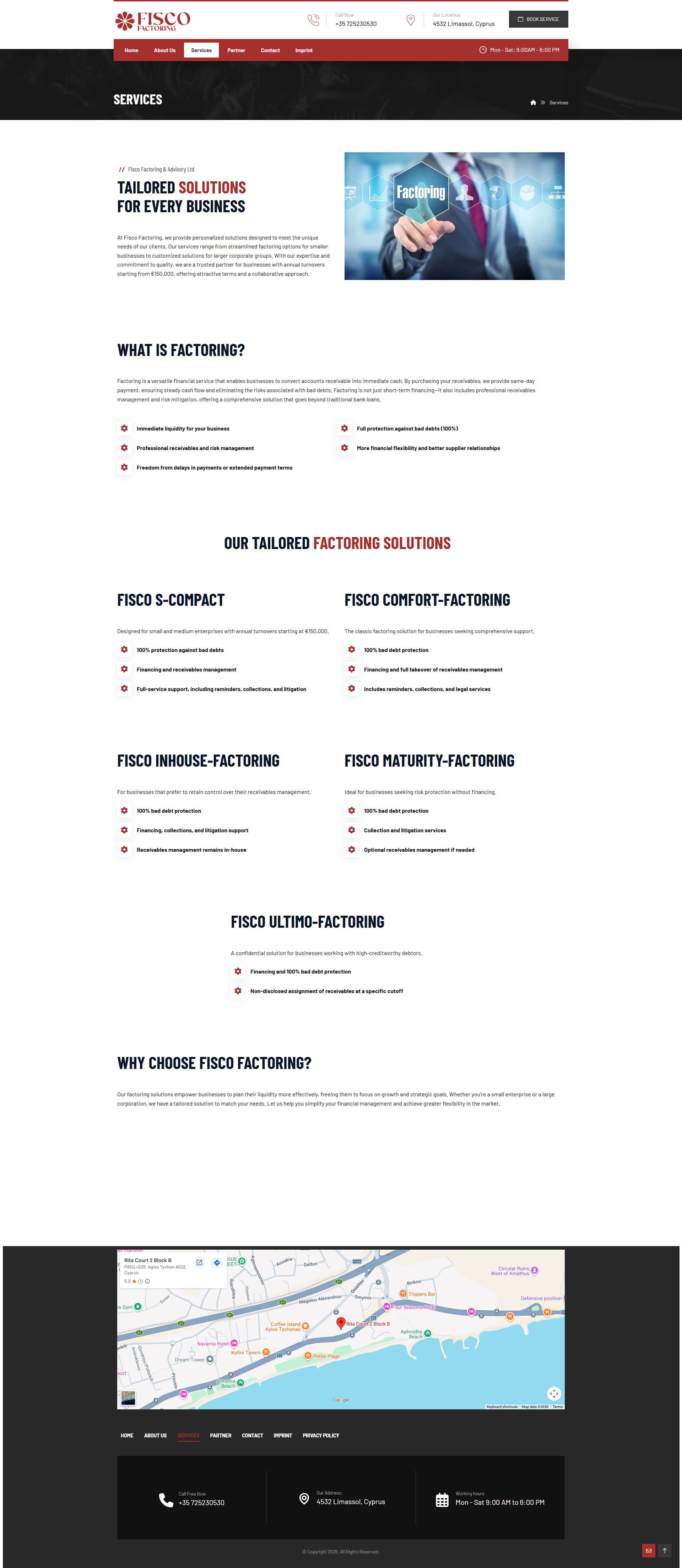 Fisco Factoring & Advisory Liquidity Web Presence gallery image 3
