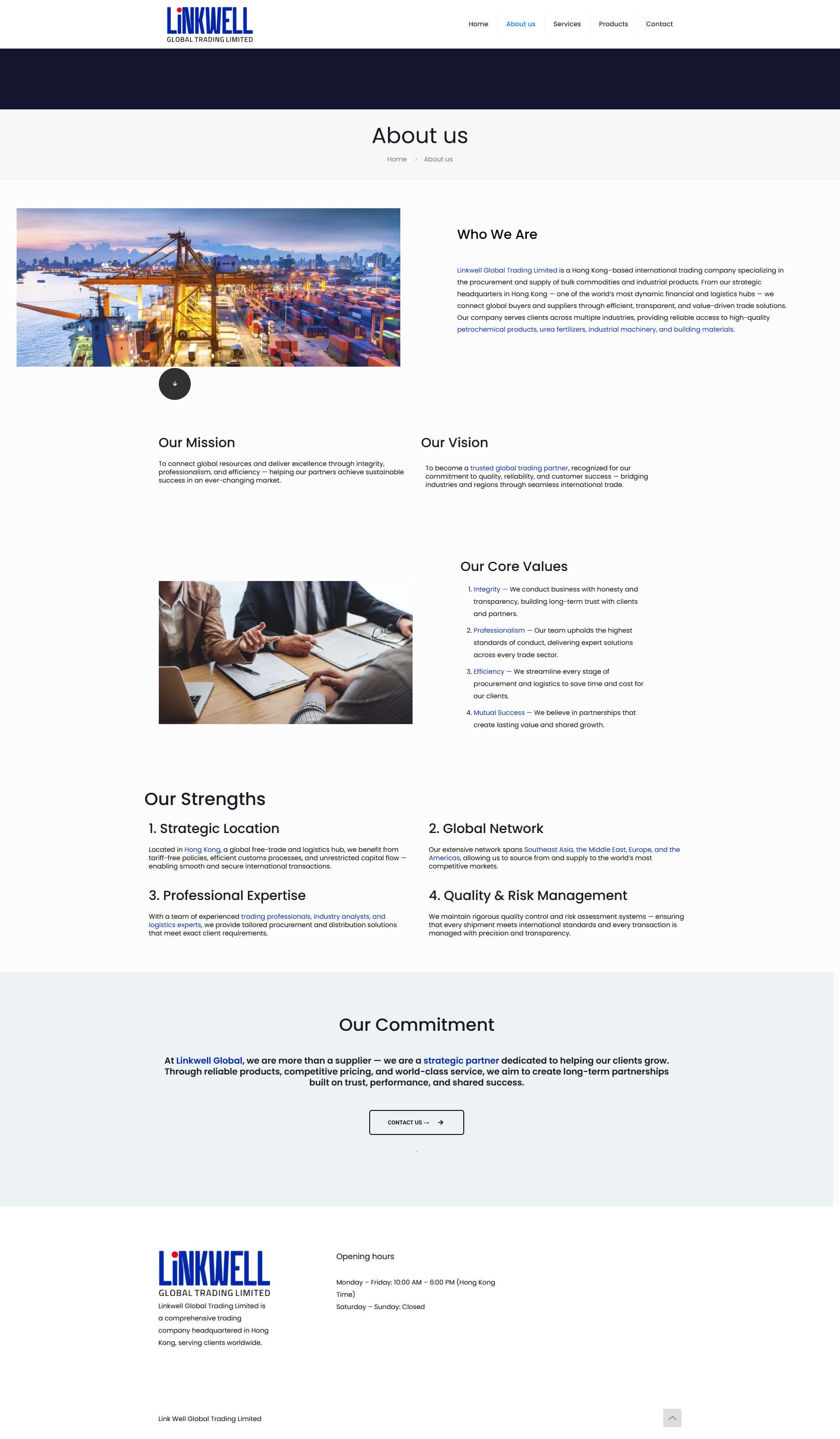 Link Well Global Trading Web Presence gallery image 2