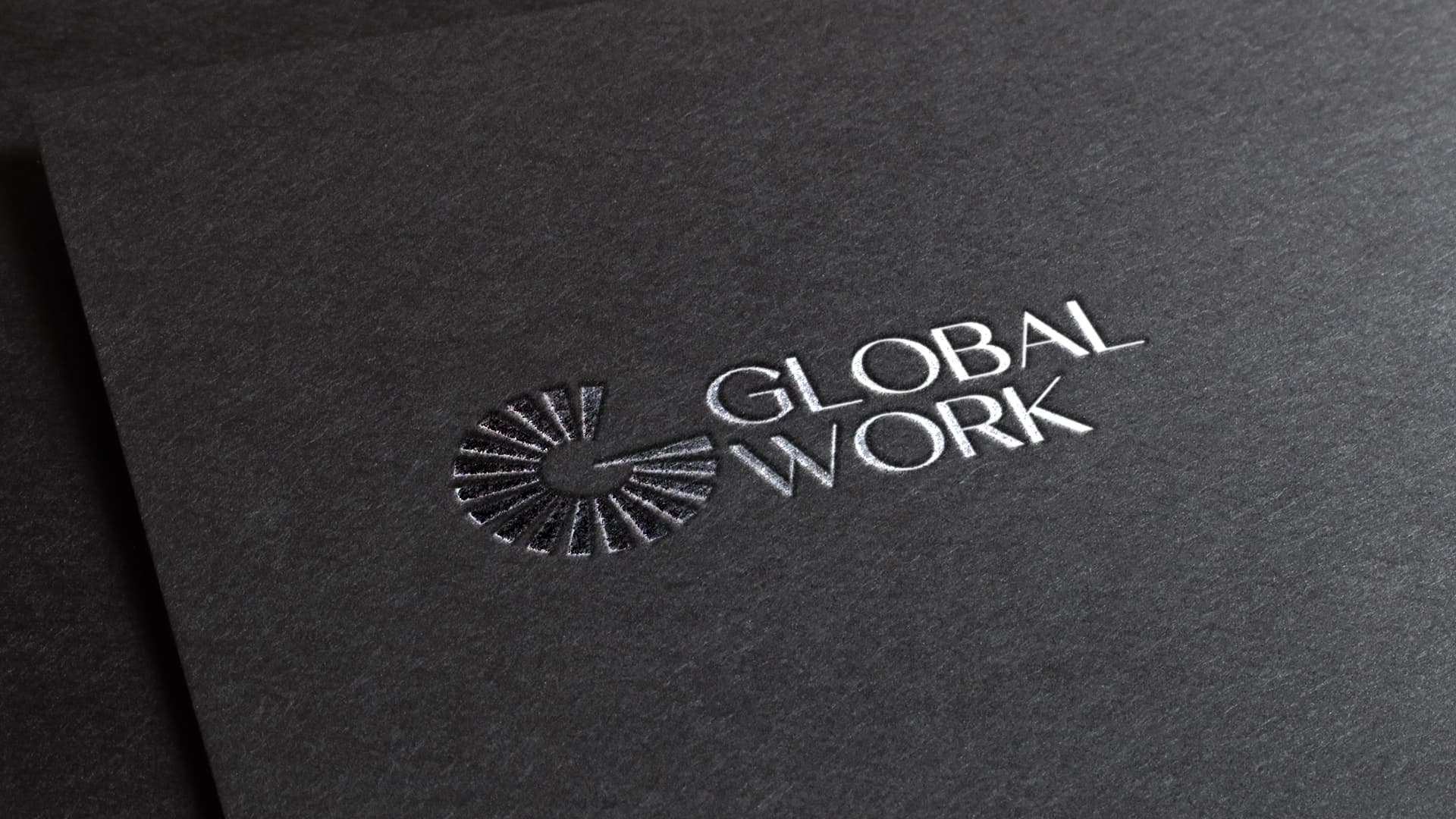 Global Work Logo & Visual Identity gallery image 2