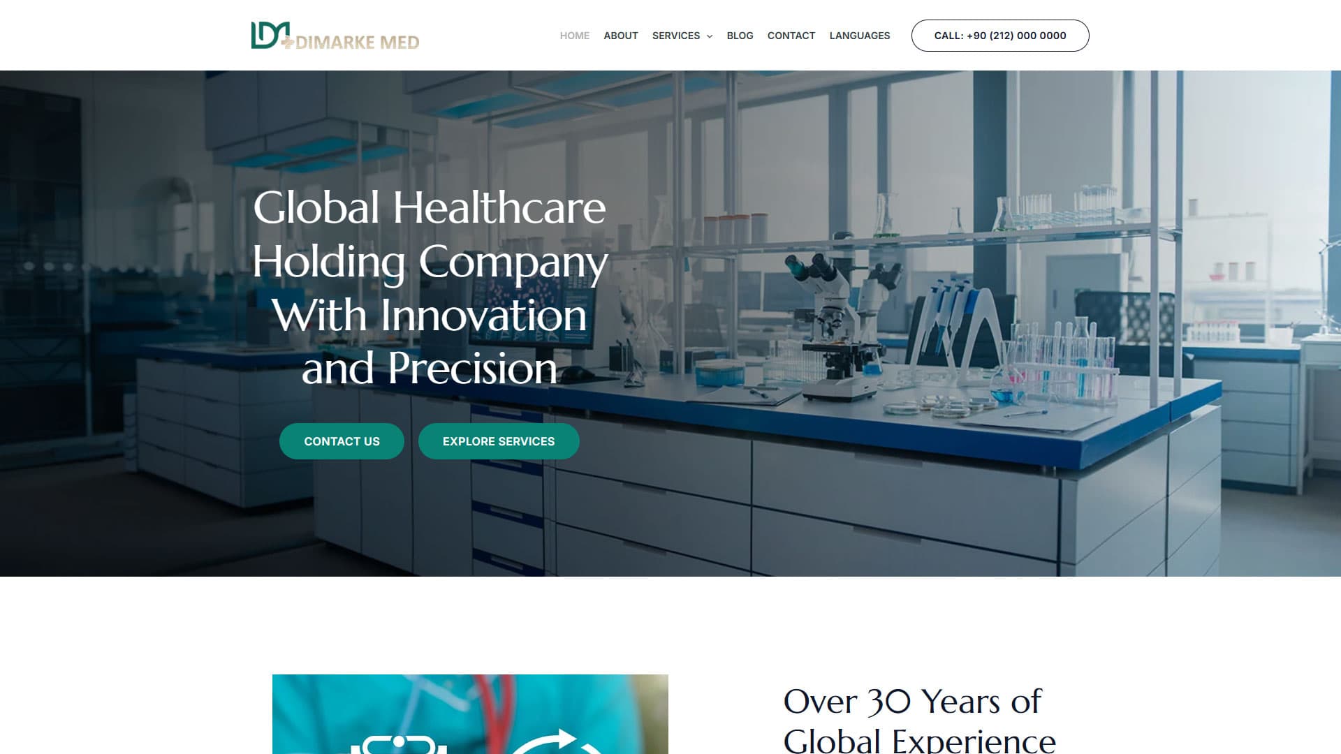 Dimarke Med Healthcare & Equipment Web Presence