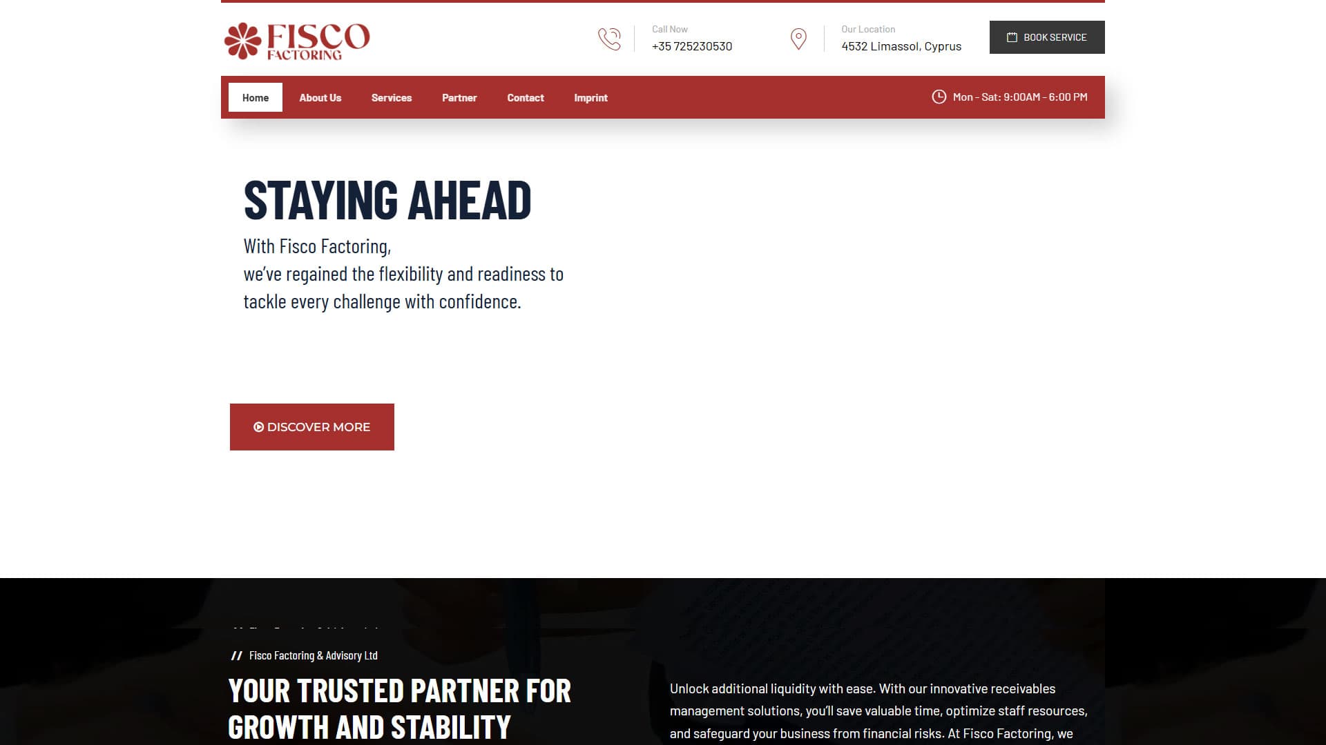 Fisco Factoring & Advisory Liquidity Web Presence