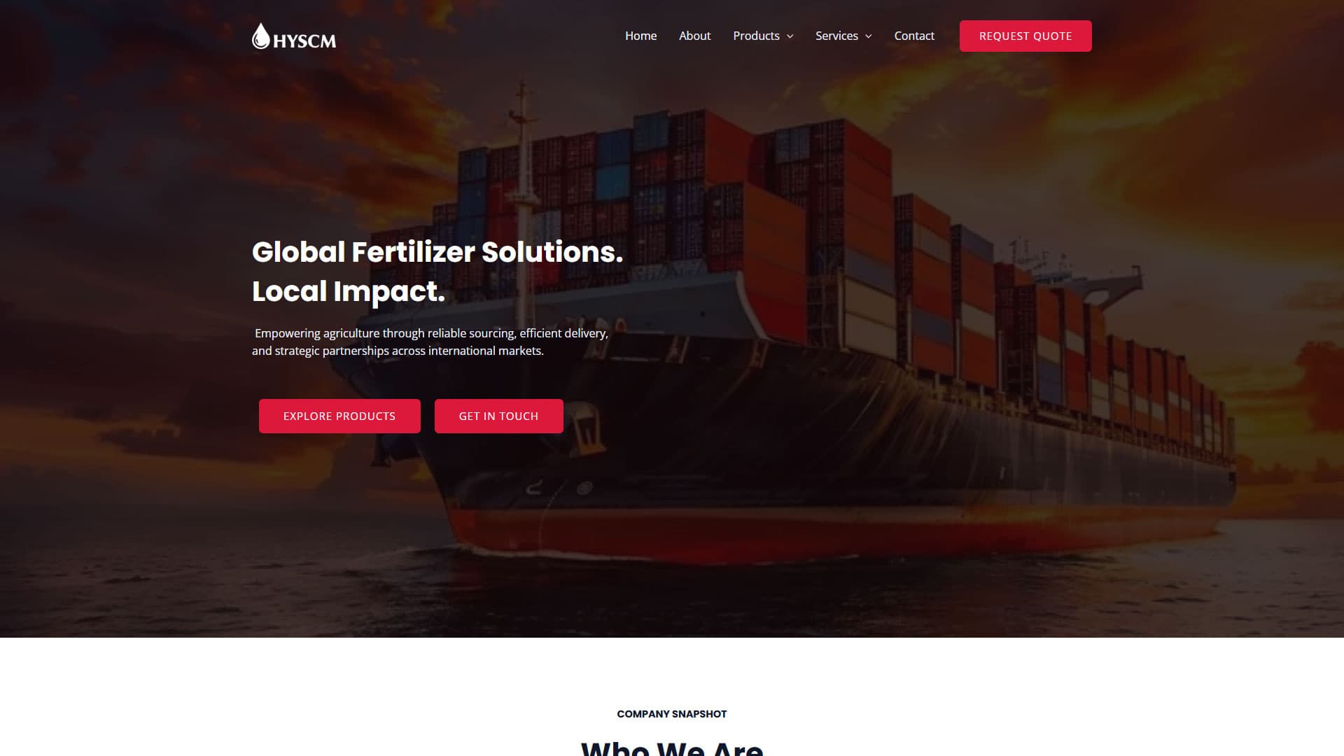 Hainan Yukuo Fertilizer & Supply Chain Web Presence