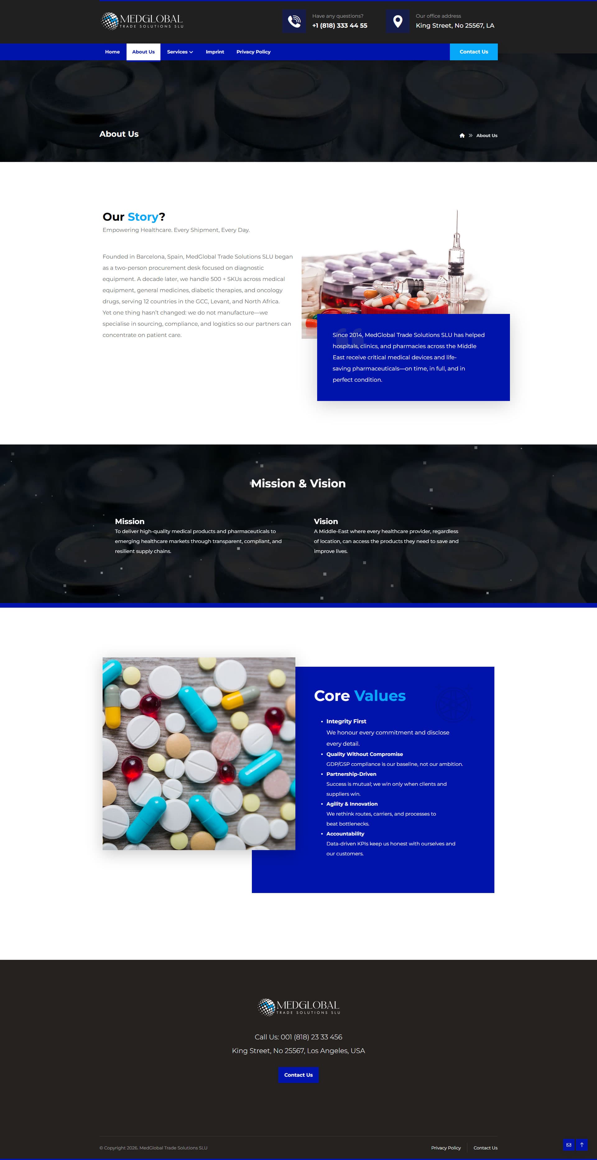 MedGlobal Trade Medical & Pharma Web Presence gallery image 2