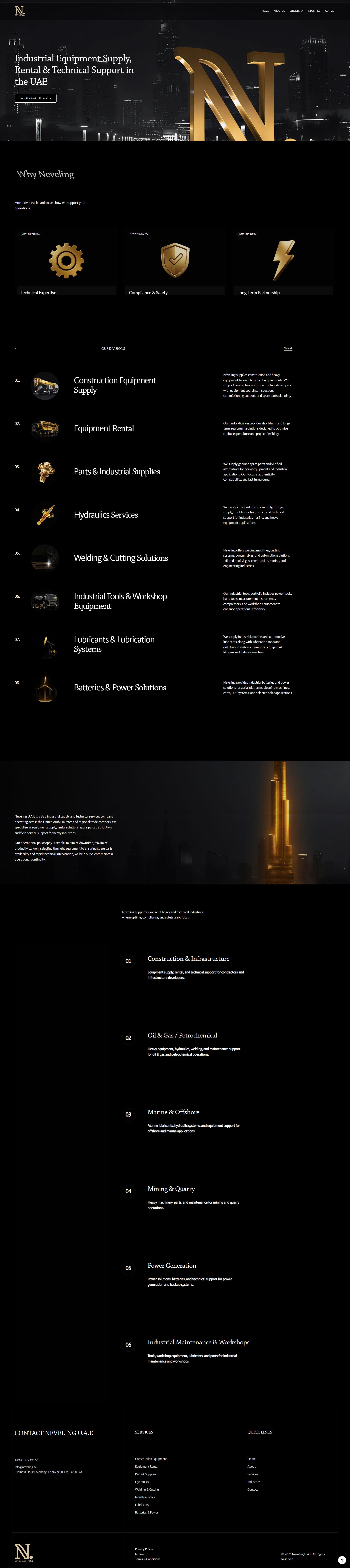 Neveling Handels GmbH Global Commodities Web Presence gallery image 1