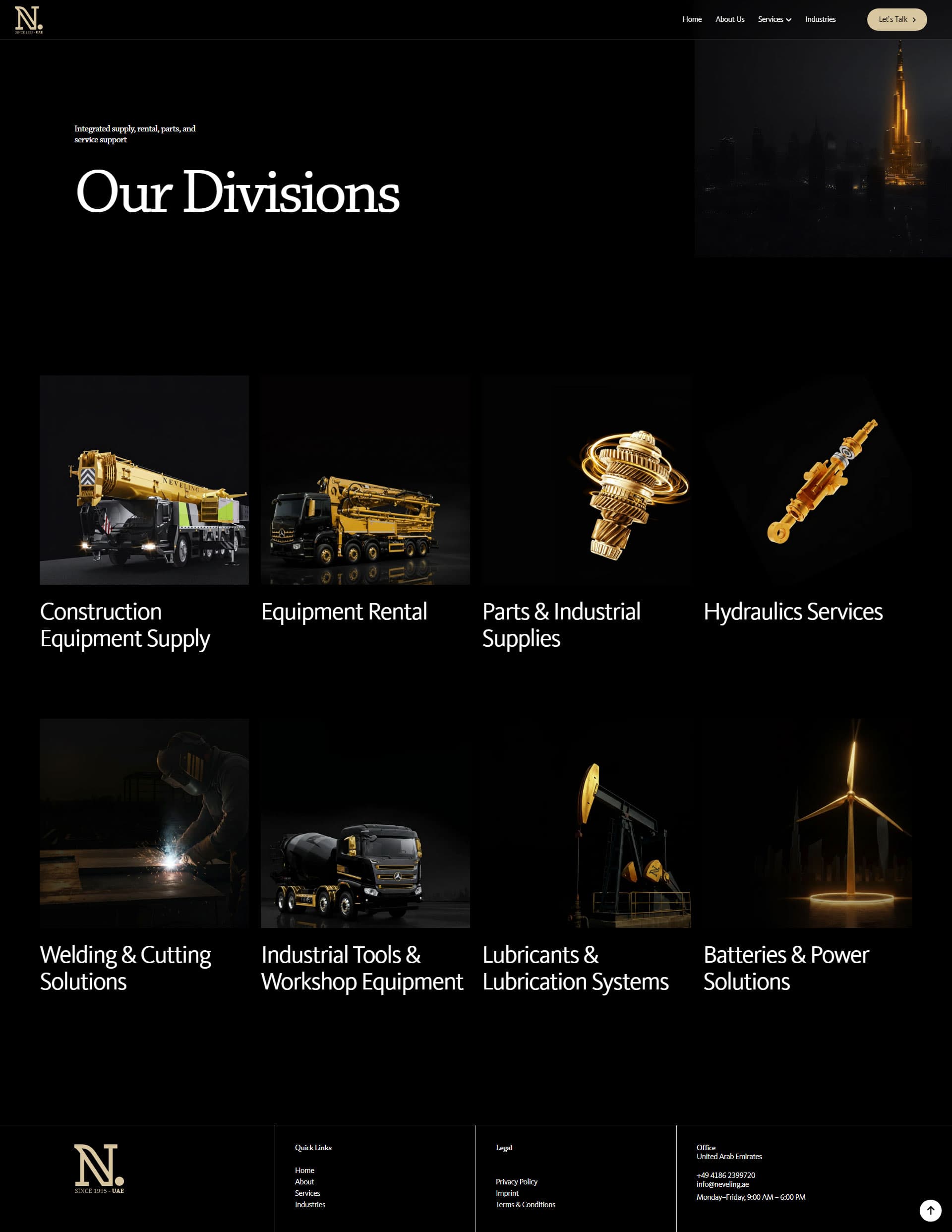 Neveling Handels GmbH Global Commodities Web Presence gallery image 3