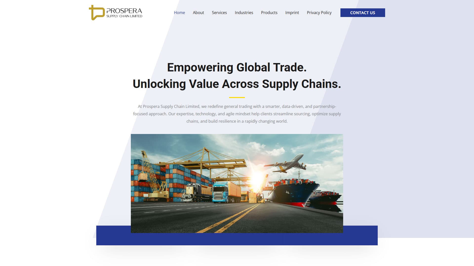 Prospera Supply Chain Digital Presence
