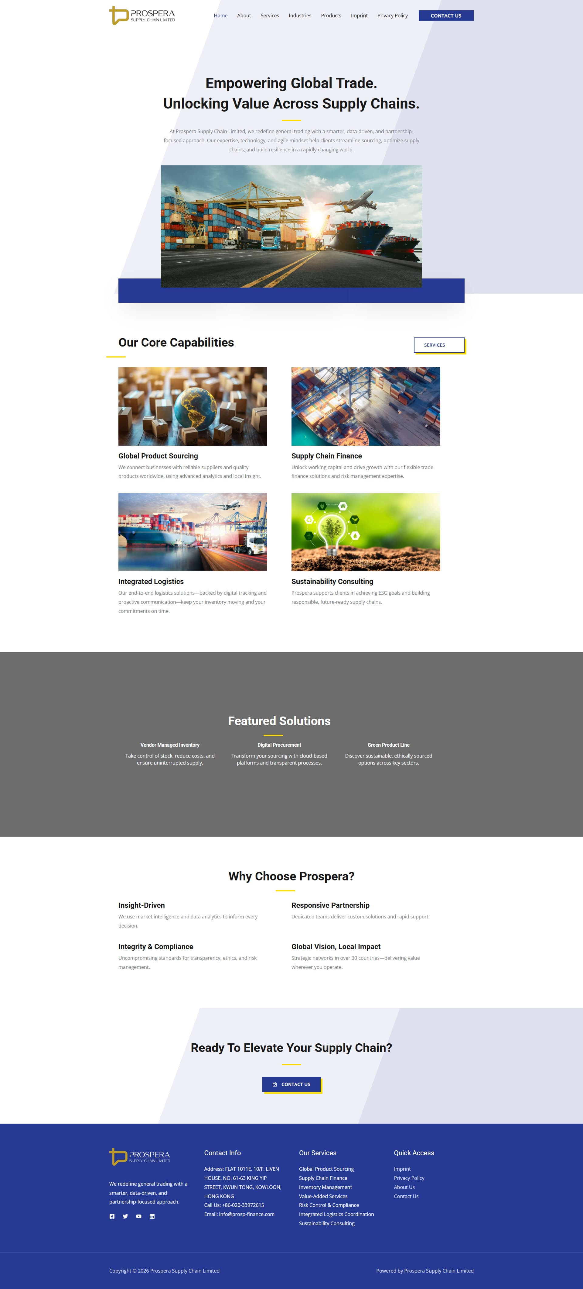 Prospera Supply Chain Digital Presence gallery image 1